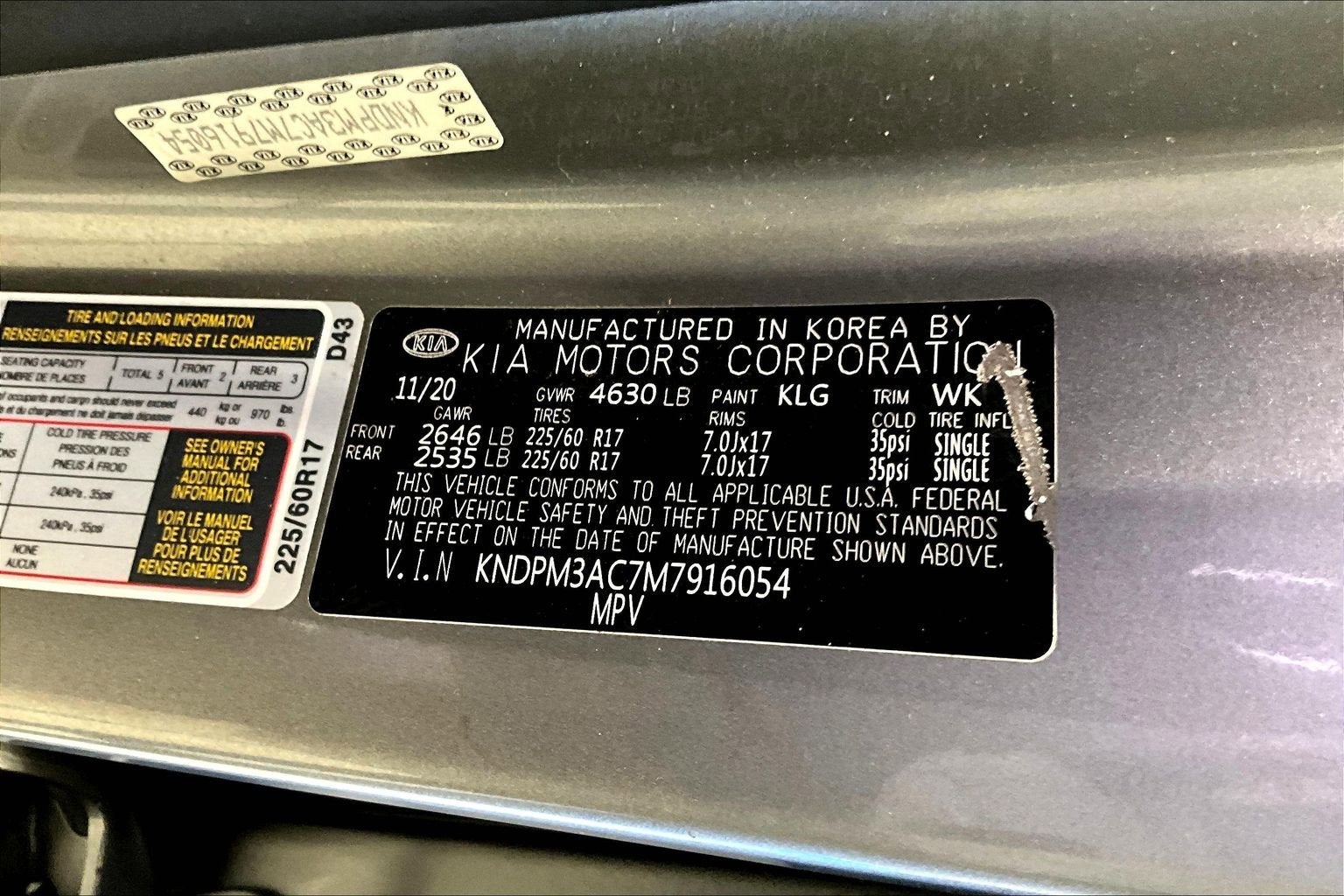 2021 Kia Sportage LX