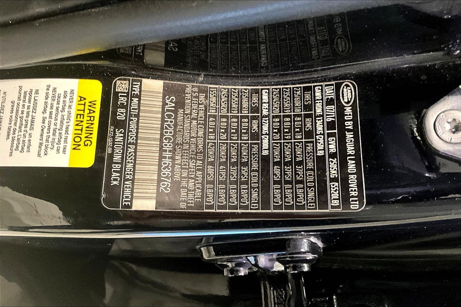 2017 Land Rover Discovery Sport HSE