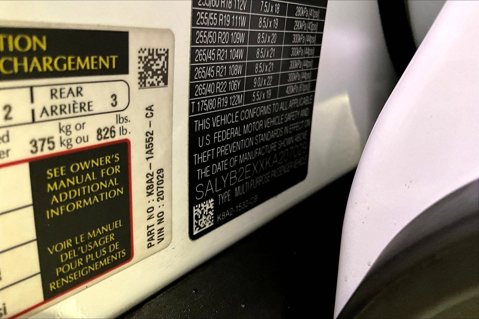 2019 Land Rover Range Rover Velar S