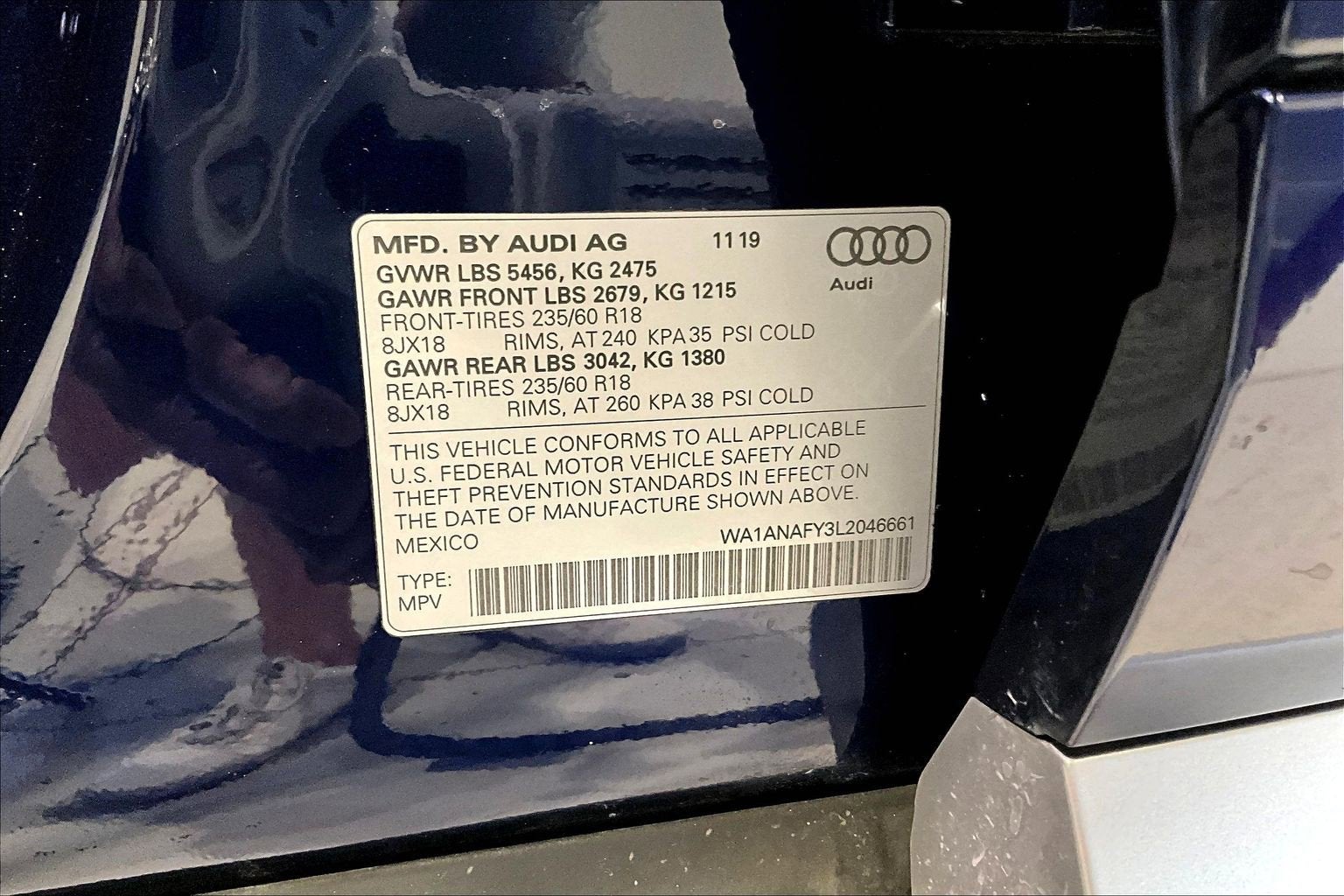 2020 Audi Q5 Premium