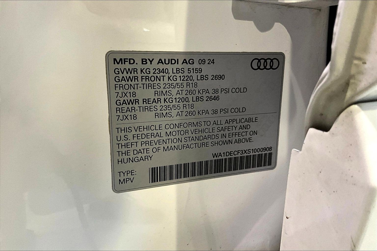 2025 Audi Q3 S line Premium
