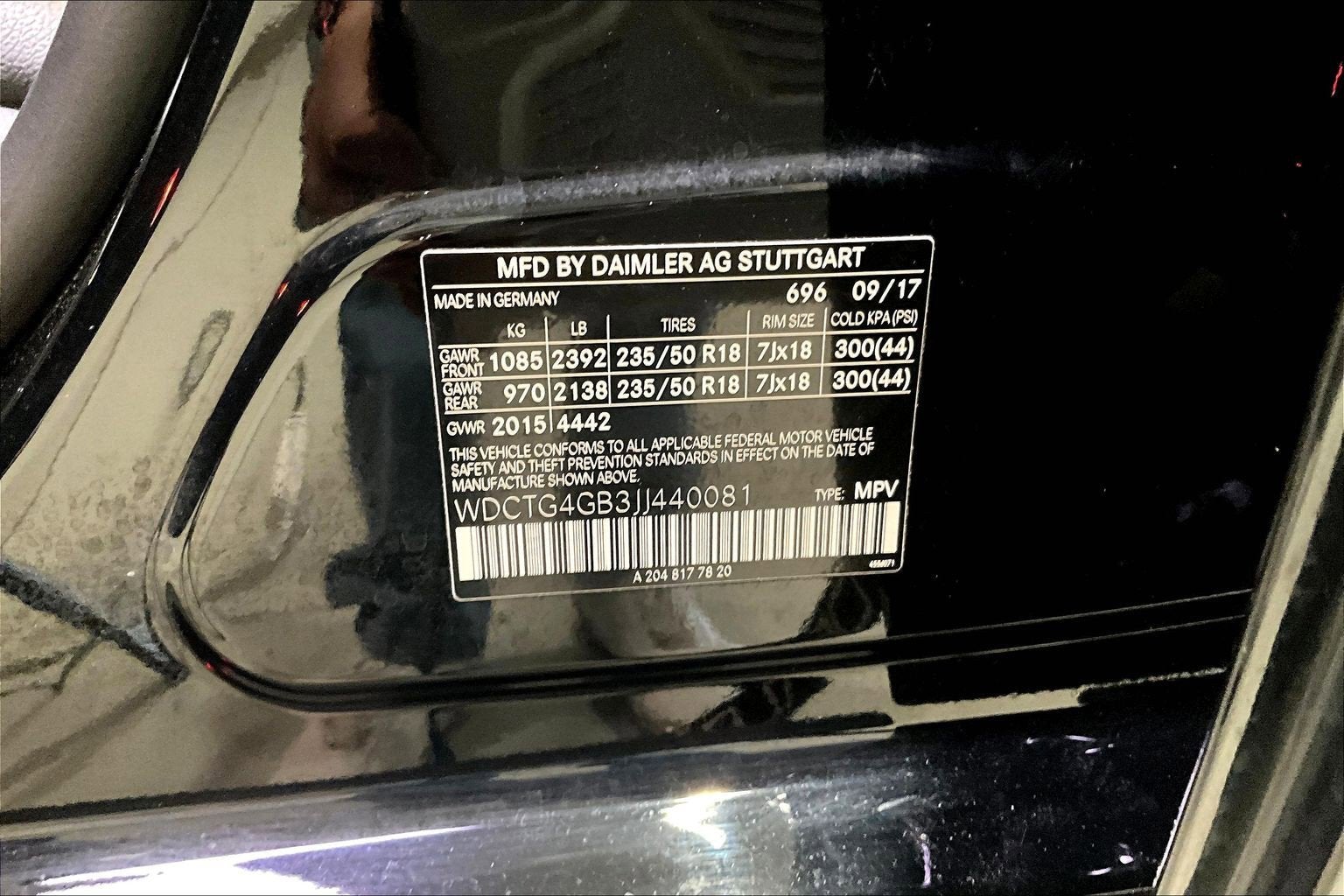 2018 Mercedes-Benz GLA GLA 250