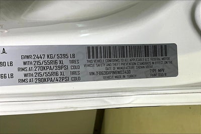 2022 RAM ProMaster City Cargo Van Tradesman